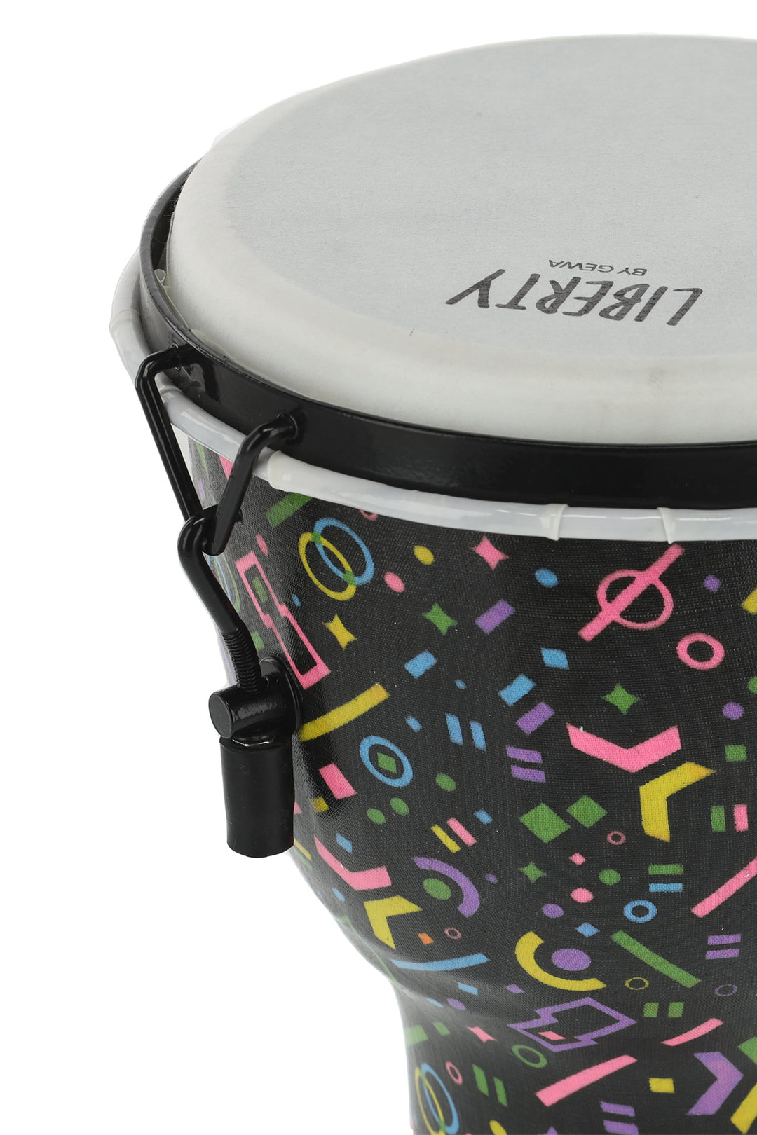 GEWA Djembé Liberty Series afinado mecánicamente - 8" Crazy Neon