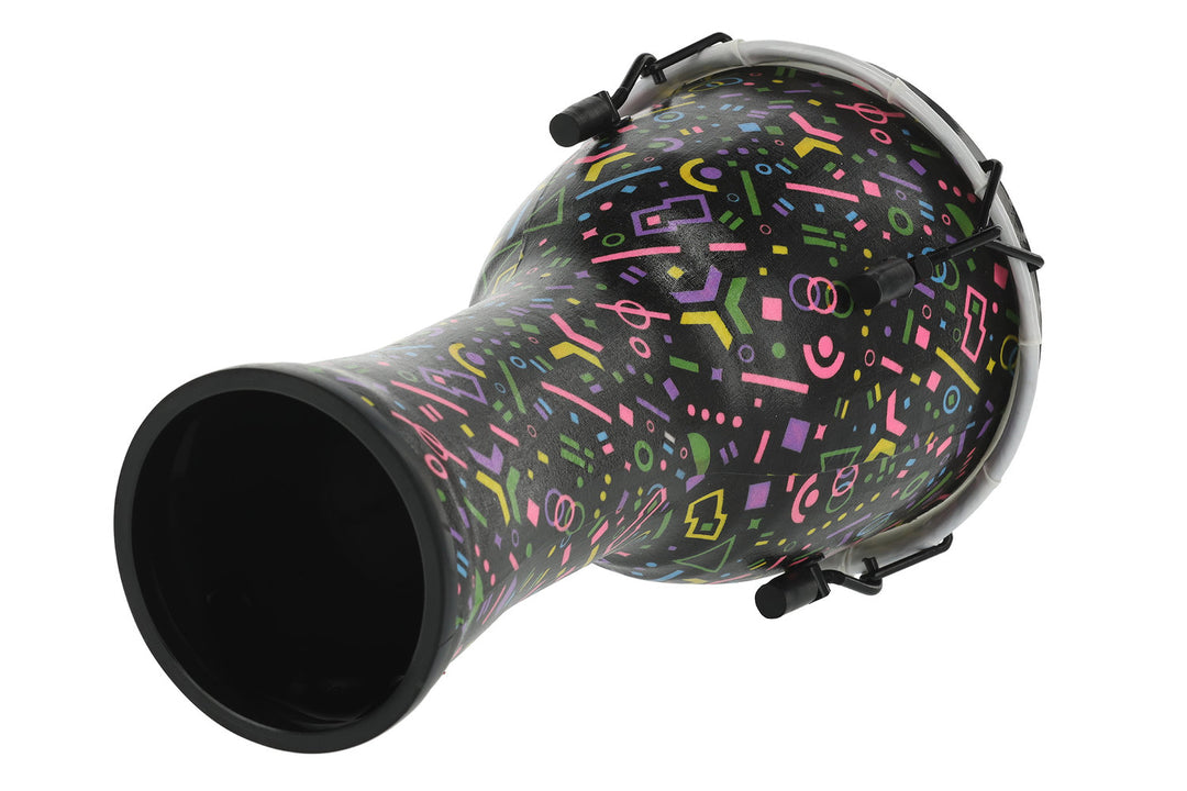 GEWA Djembé Liberty Series afinado mecánicamente - 8" Crazy Neon