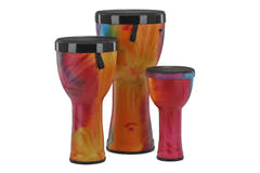 GEWA Liberty Series Nestable set de djembé 8", 10" y 12", Batik