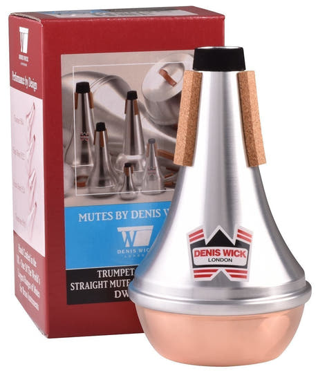 Denis Wick 5504C sordina straight para trompeta, base de cobre