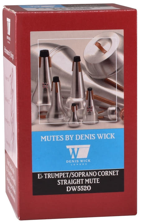 Sordina recta Denis Wick 5520 para trompeta en Mi bemol