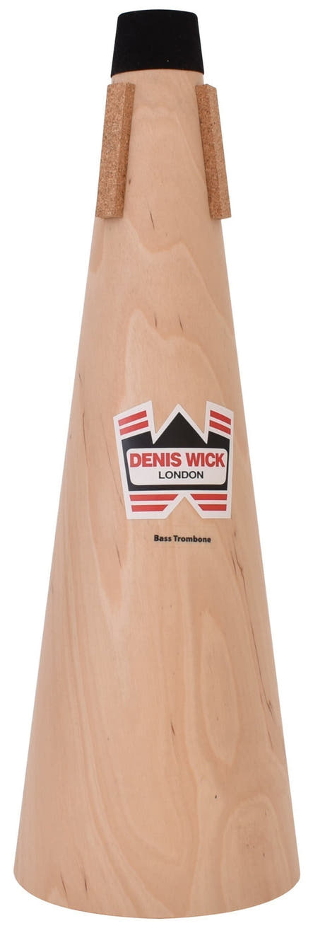 Denis Wick 5553 sordina straight de madera para trombón bajo