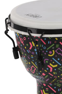 GEWA Djembé Liberty Series Afinación mecánica - 10" Crazy Neon