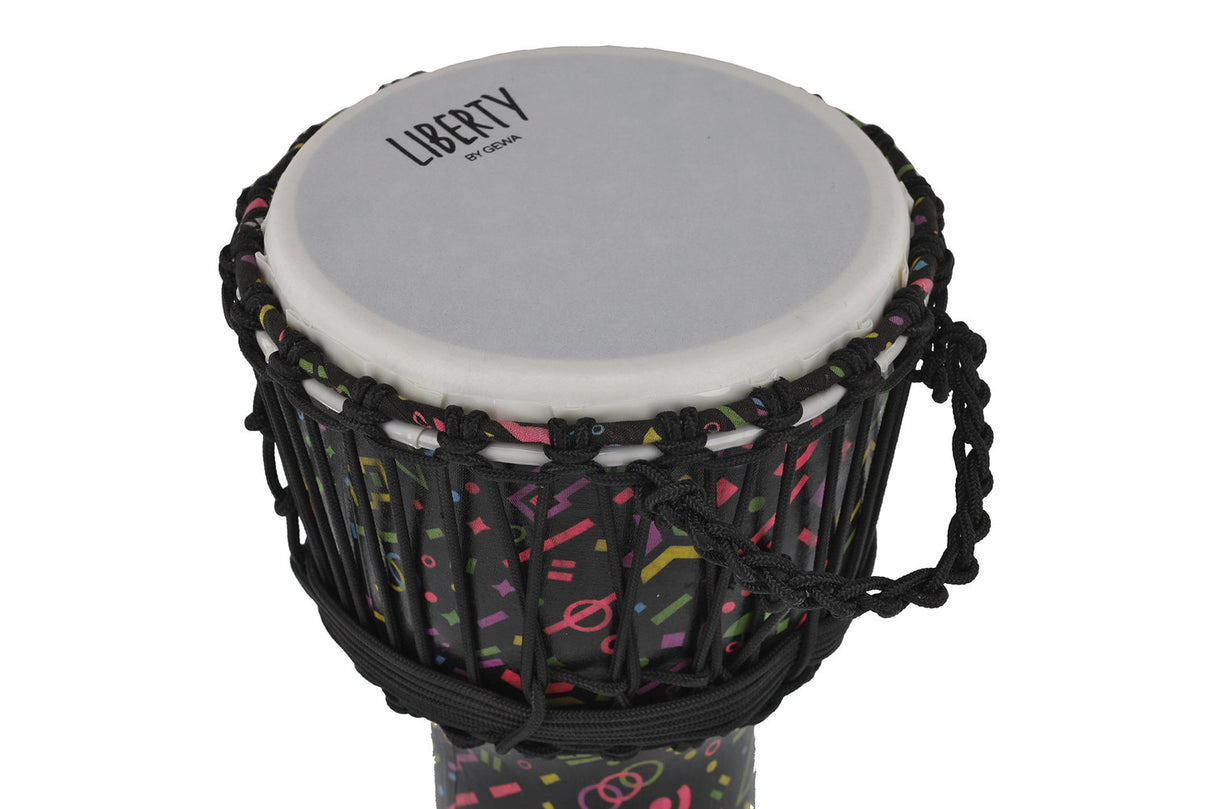 GEWA Djembé Liberty Series Rope Tuned - 8" Crazy Neon