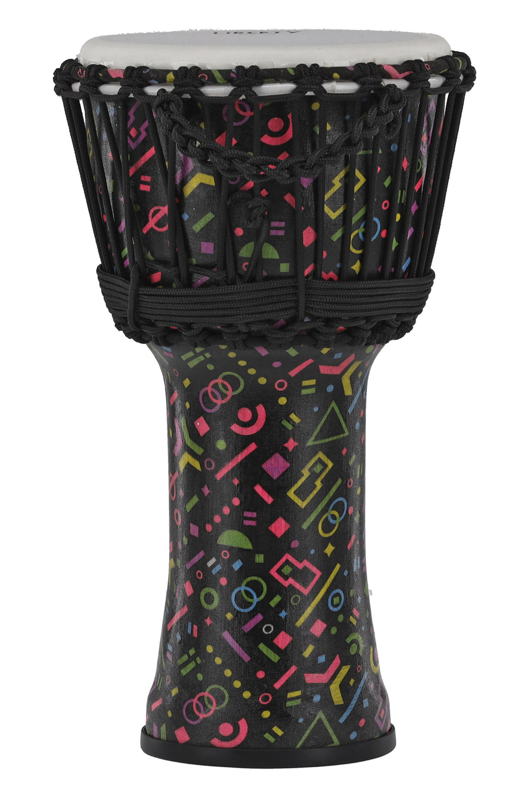 GEWA Djembé Liberty Series afinado con cuerdas - 8" Crazy Neon