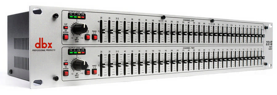 dbx 231S Ecualizador Gráfico de 2x 31 Bandas