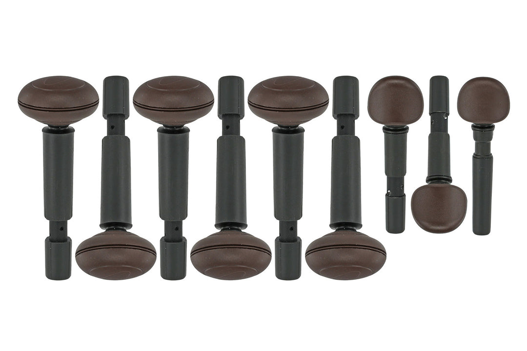 Clavijas mecánicas Wittner Clavijas de afinación fina para Tar - negro/marrón (270-AZ-TAR-09-BR)