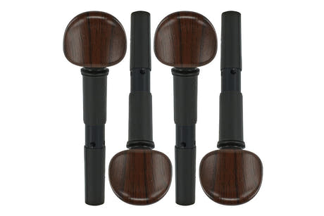 Clavijas Wittner Finetune-Peg para violines 4/4-3/4, Ø 8,6 mm, 4 uds., color palisandro