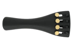 Wittner Ultra sujeta-strings para violines 4/4, dorado, sin destornillador