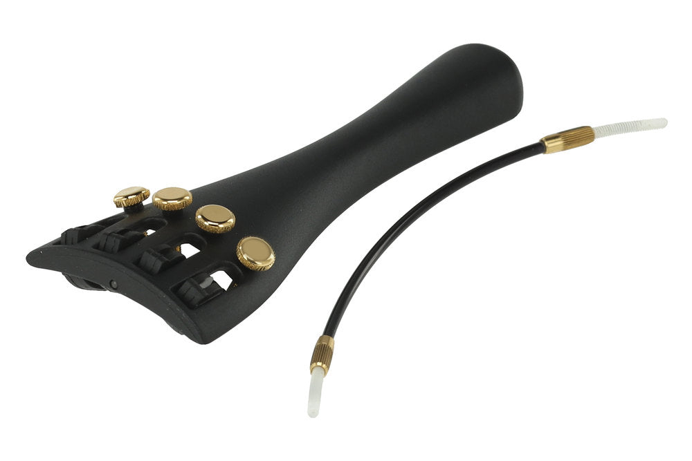 Wittner Ultra sujeta-strings para violines 4/4, dorado, sin destornillador