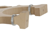 Despiau Double bass bridge Planet D height adjustable - 4/4 (Foot width 165)