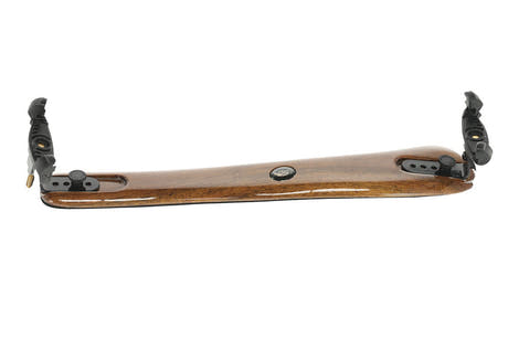 Augustin Professional soporte de hombro para viola grande, herrajes dorados