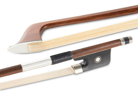 GEWA Student arco de violonchelo 1/2, vara octogonal de wamara, calidad seleccionada