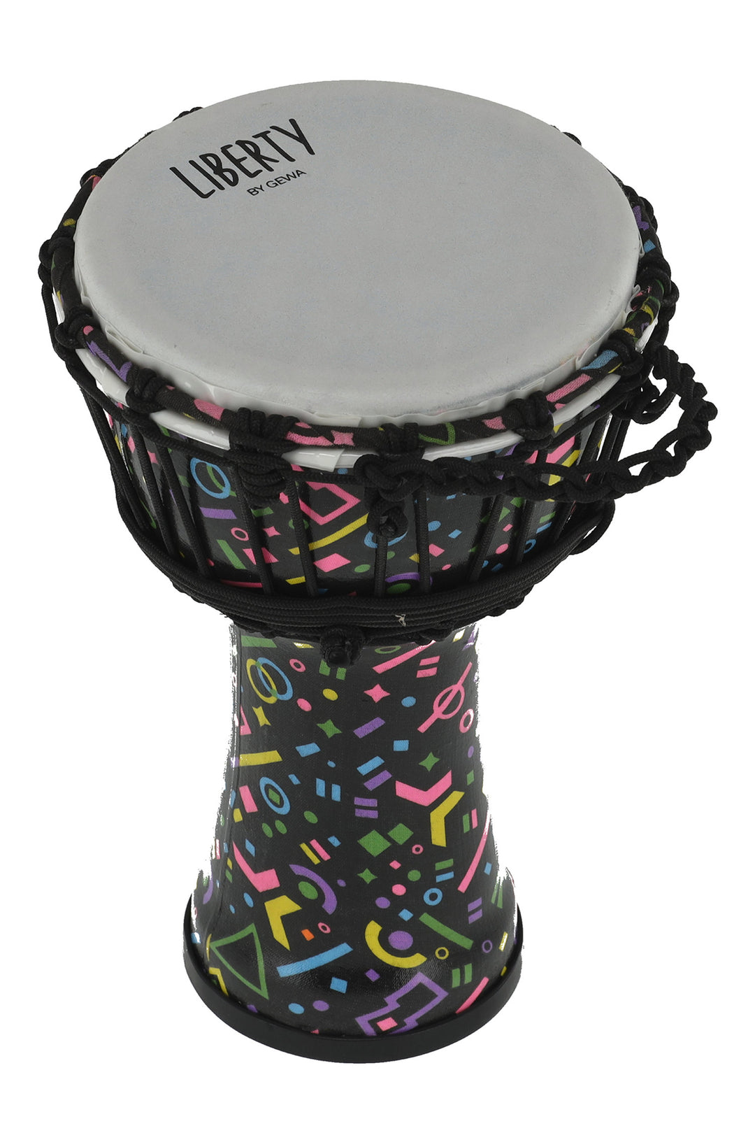 GEWA Djembé Liberty Series Afinado con cuerda - 7" Crazy Neon