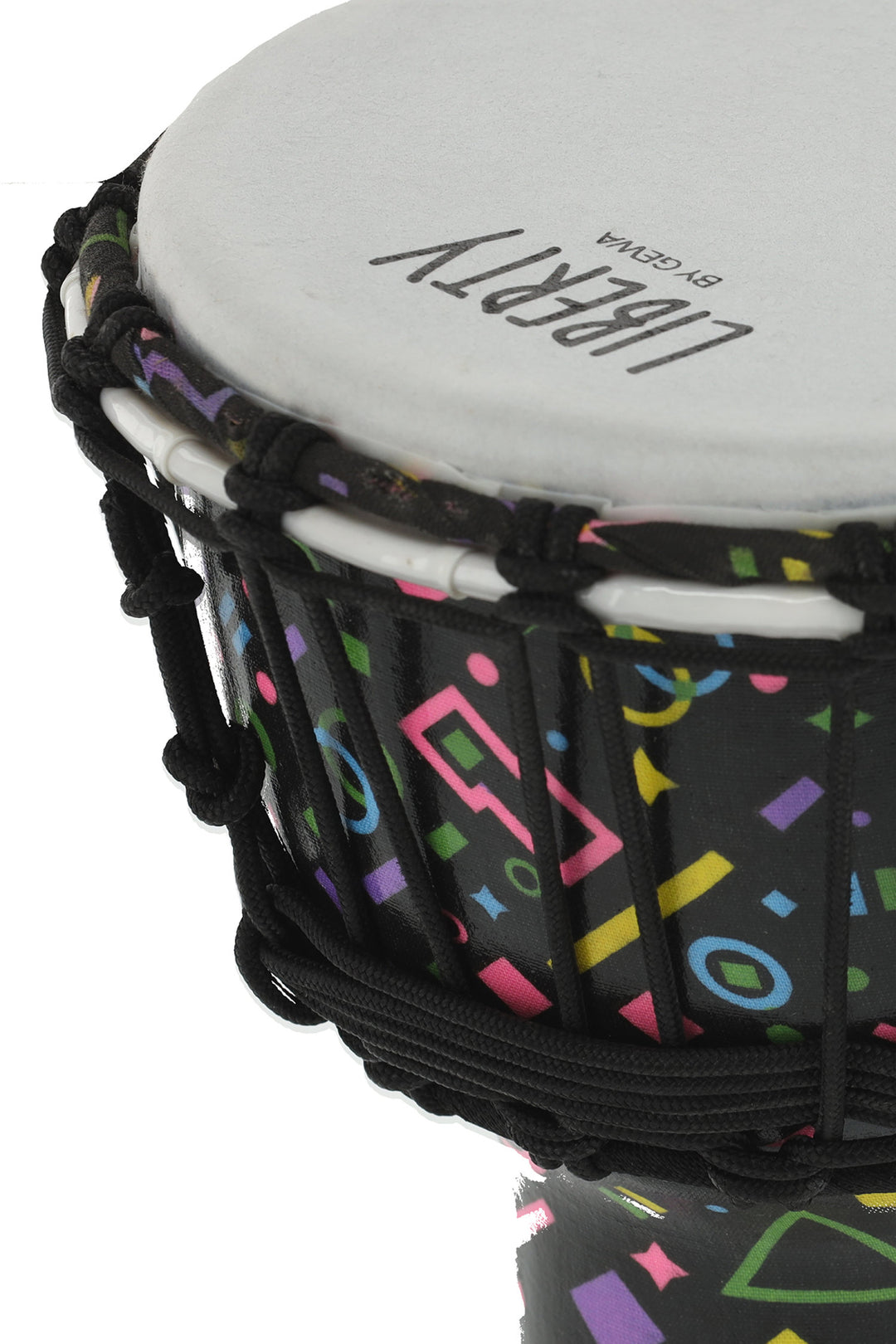 GEWA Djembé Liberty Series Afinado con cuerda - 7" Crazy Neon