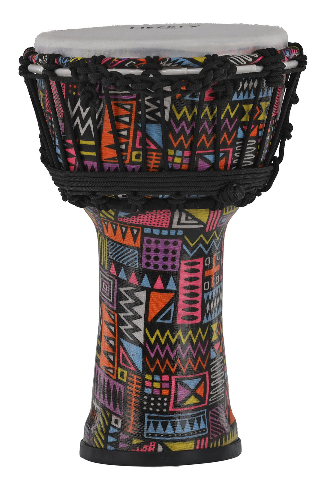 GEWA Djembé Liberty Series afinado con cuerda - 7" Abstract