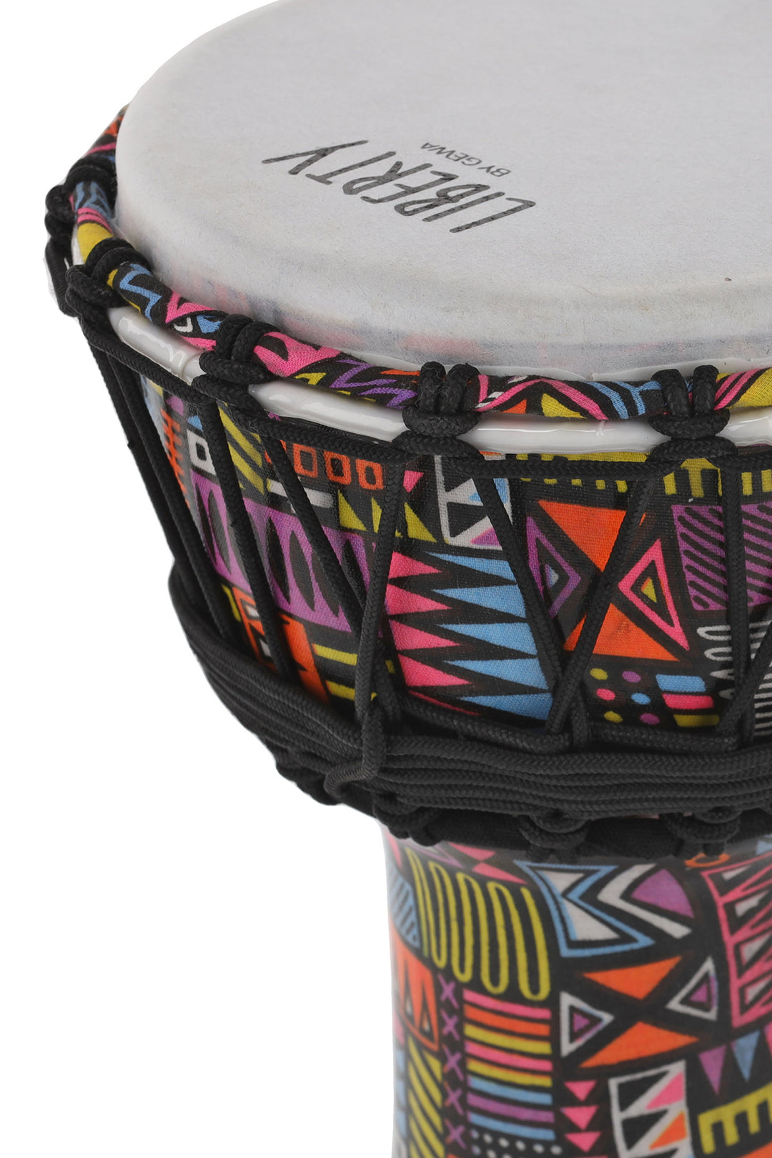 GEWA Djembé Liberty Series afinado con cuerda - 7" Abstract