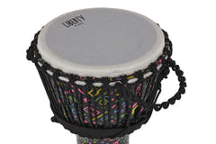 GEWA Djembé Liberty Serie - Afinado con cuerda - 10" Crazy Neon
