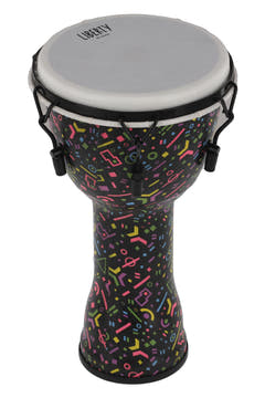 GEWA Djembé Liberty Series Afinación mecánica - 10" Crazy Neon