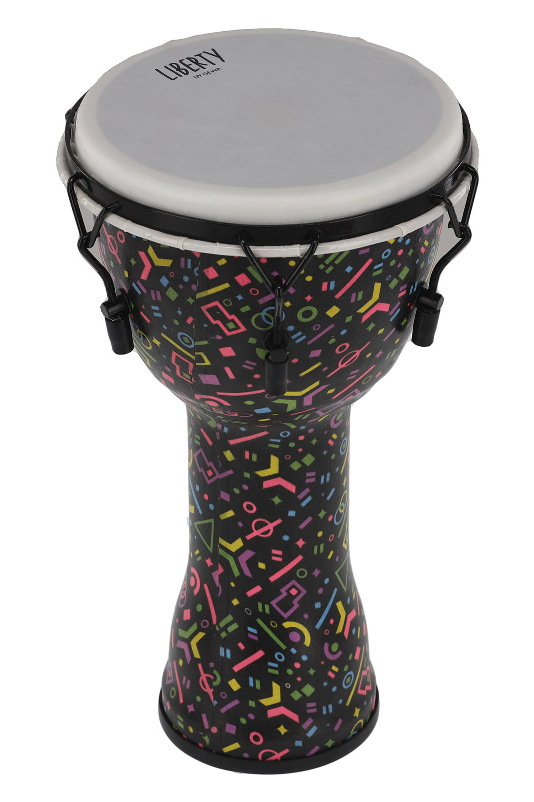 GEWA Djembé Liberty Series Afinación mecánica - 10" Crazy Neon