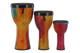 GEWA Liberty Series Nestable set de djembé 8", 10" y 12", Batik