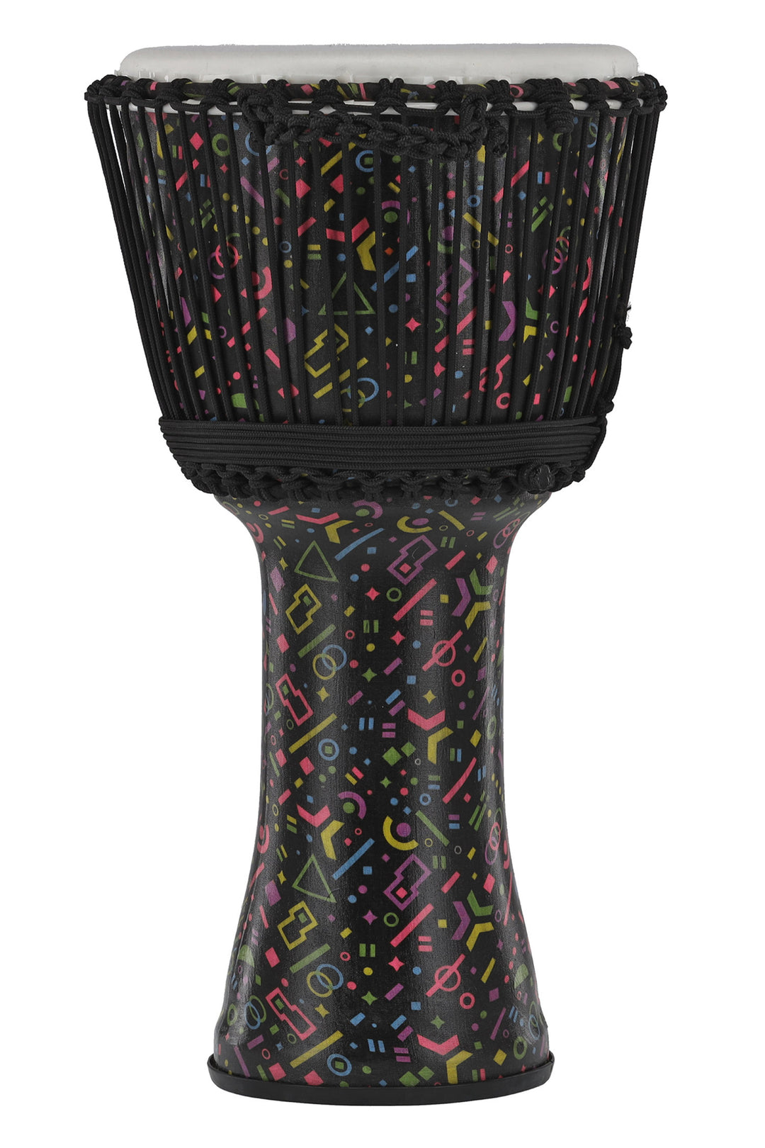 Djembe GEWA Liberty Series afinado con cuerda - 12" Crazy Neon