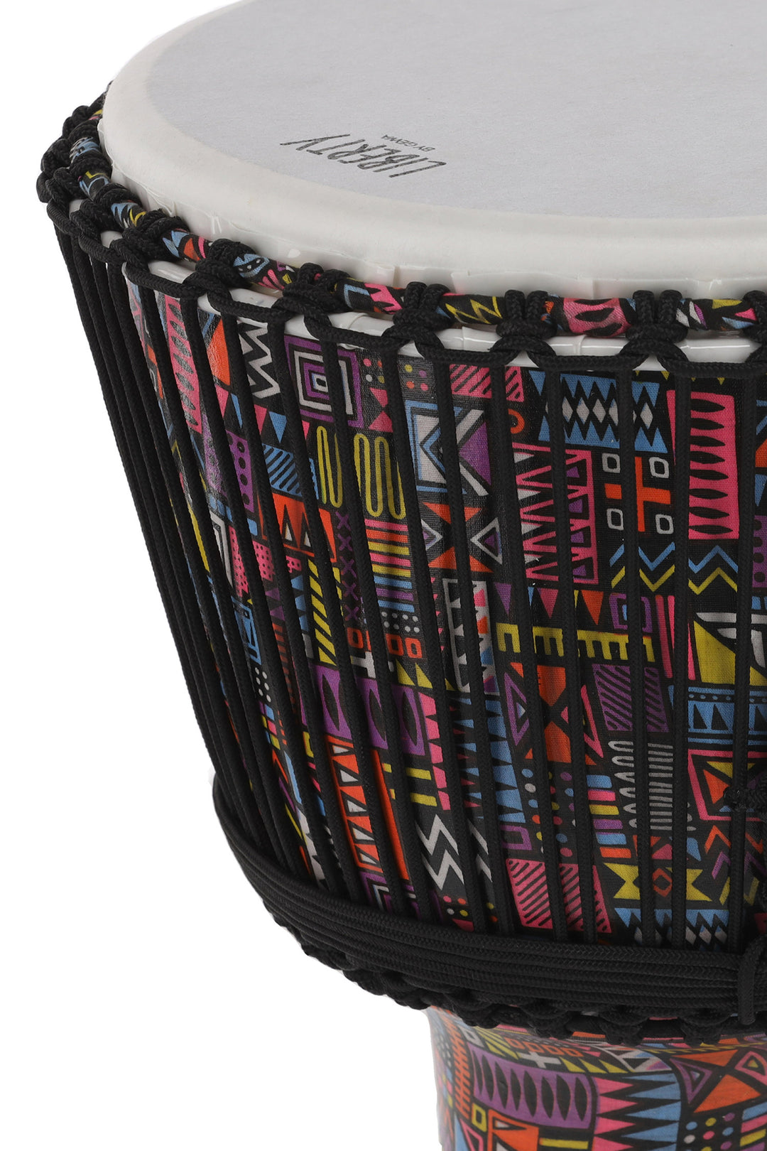 GEWA Djembé Liberty Series afinado con cuerda - 14" Abstract