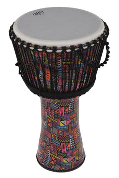GEWA Djembé Liberty Series afinado con cuerda - 14" Abstract