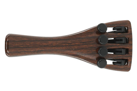 Wittner cordal para violines 1/16, 4 afinadores finos, color palisandro