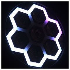 Light4Me FRAME PAR 7x12 LED RGBW efecto de iluminación