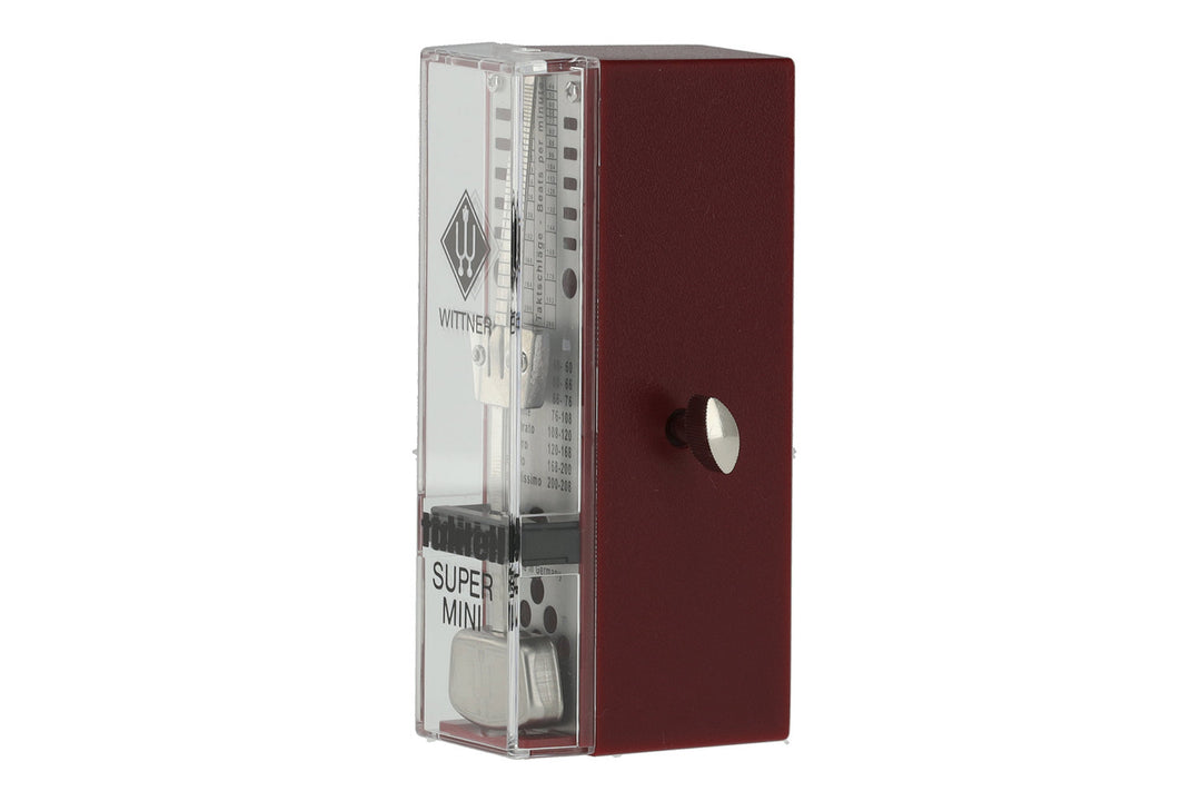 Wittner Metrónomo Metrónomo Super Mini - rojo rubí 884051