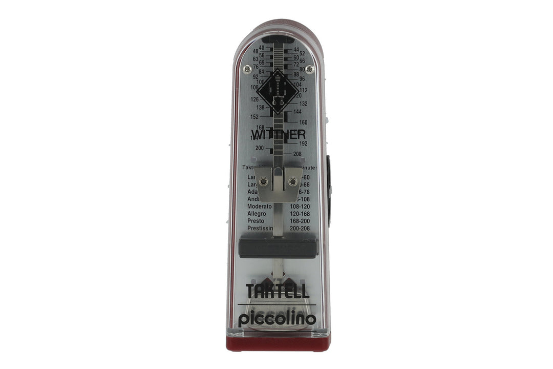 Wittner Metrónomo Metrónomo Piccolino - Rojo rubí 890141