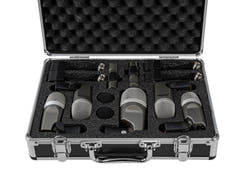 OMNITRONIC MIC 77-7LMH MK2 Set de micrófonos para batería