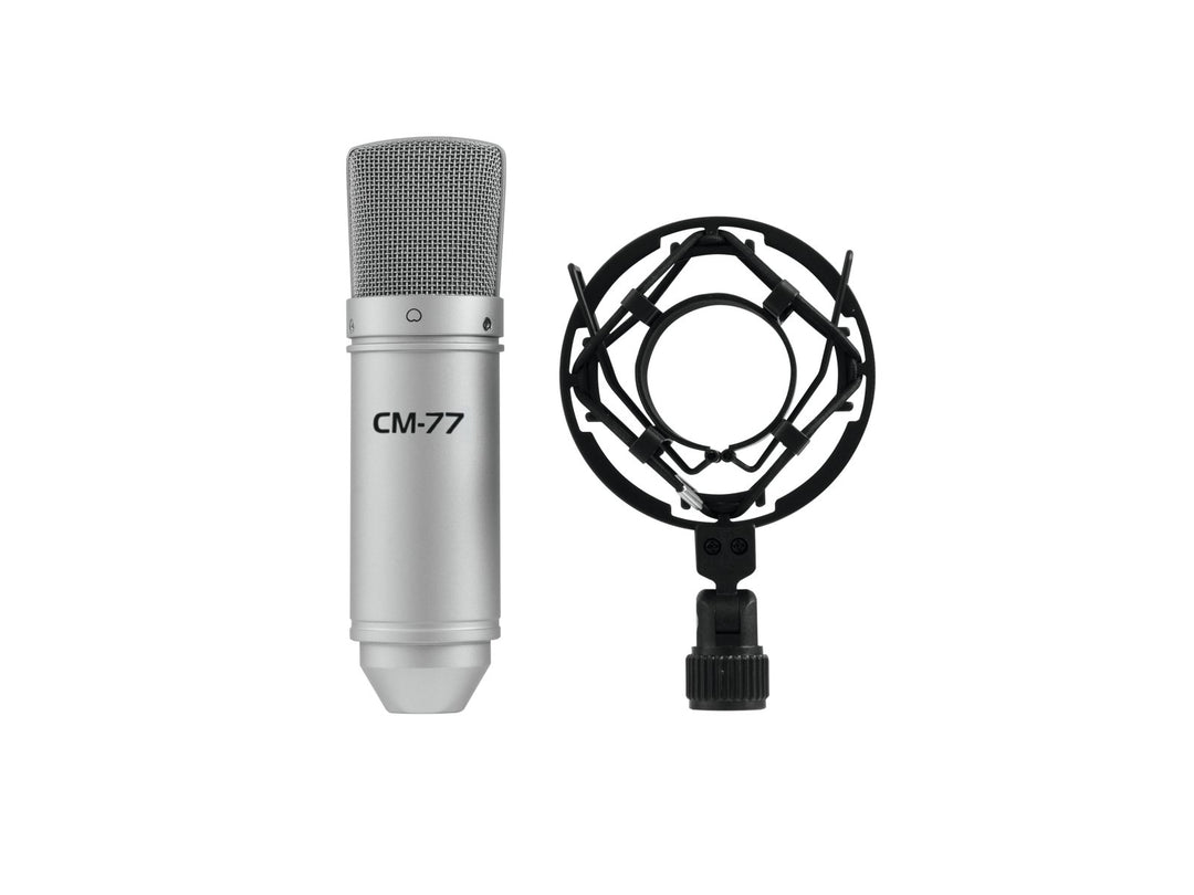 OMNITRONIC MIC CM-77 Micrófonos de Estudio