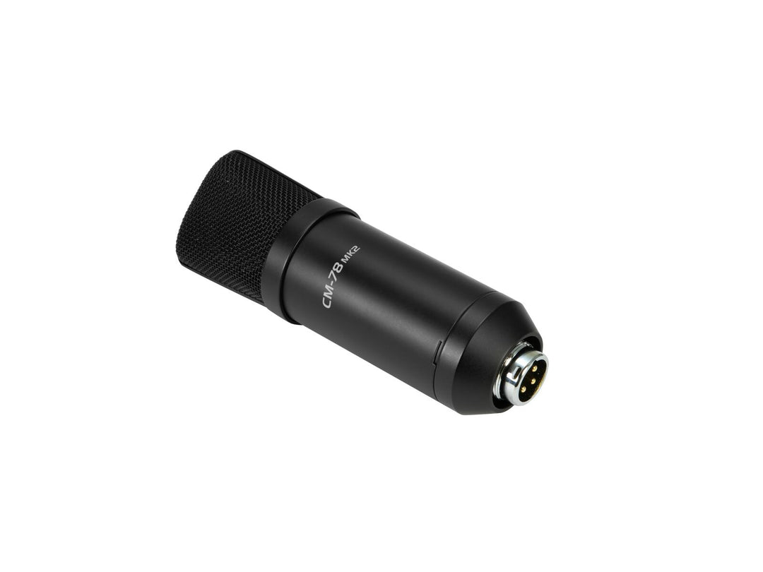 OMNITRONIC MIC CM-78MK2 Micrófono de condensador de diafragma grande