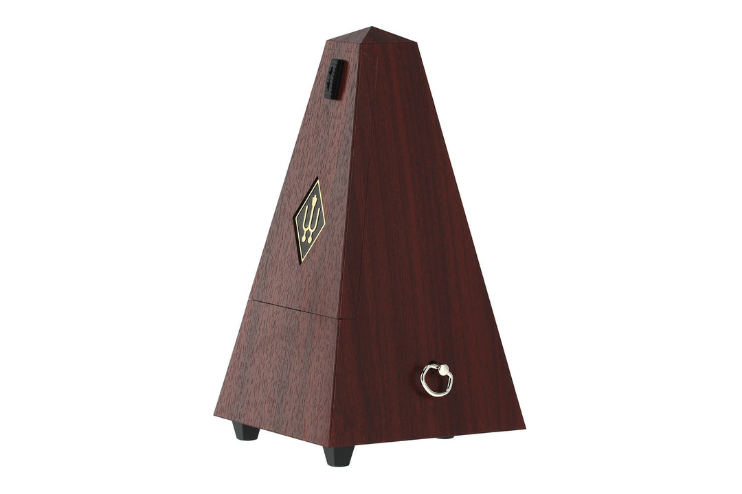 Wittner Metrónomo con forma de pirámide - Veta de caoba 845111