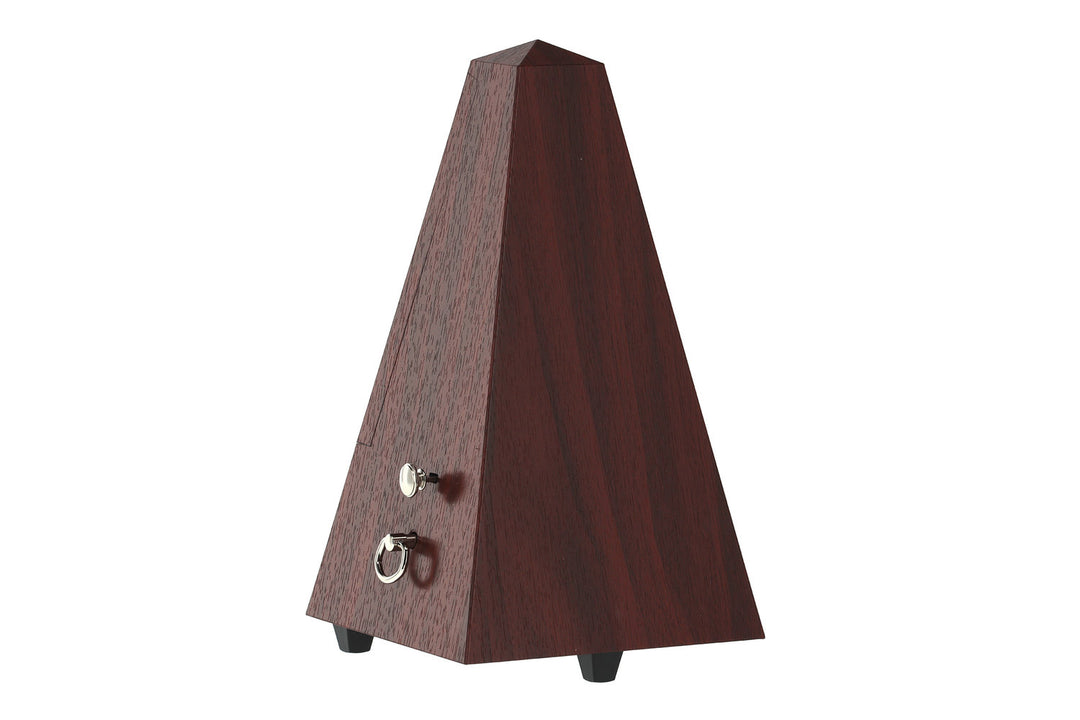 Wittner Metrónomo con forma de pirámide - veta de caoba 855111