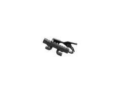 OMNITRONIC Clip de cable de micrófono MK2, negro 5x