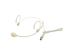 OMNITRONIC UHF-300 Micrófono de diadema color piel