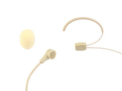 OMNITRONIC UHF-300 Micrófono de diadema color piel