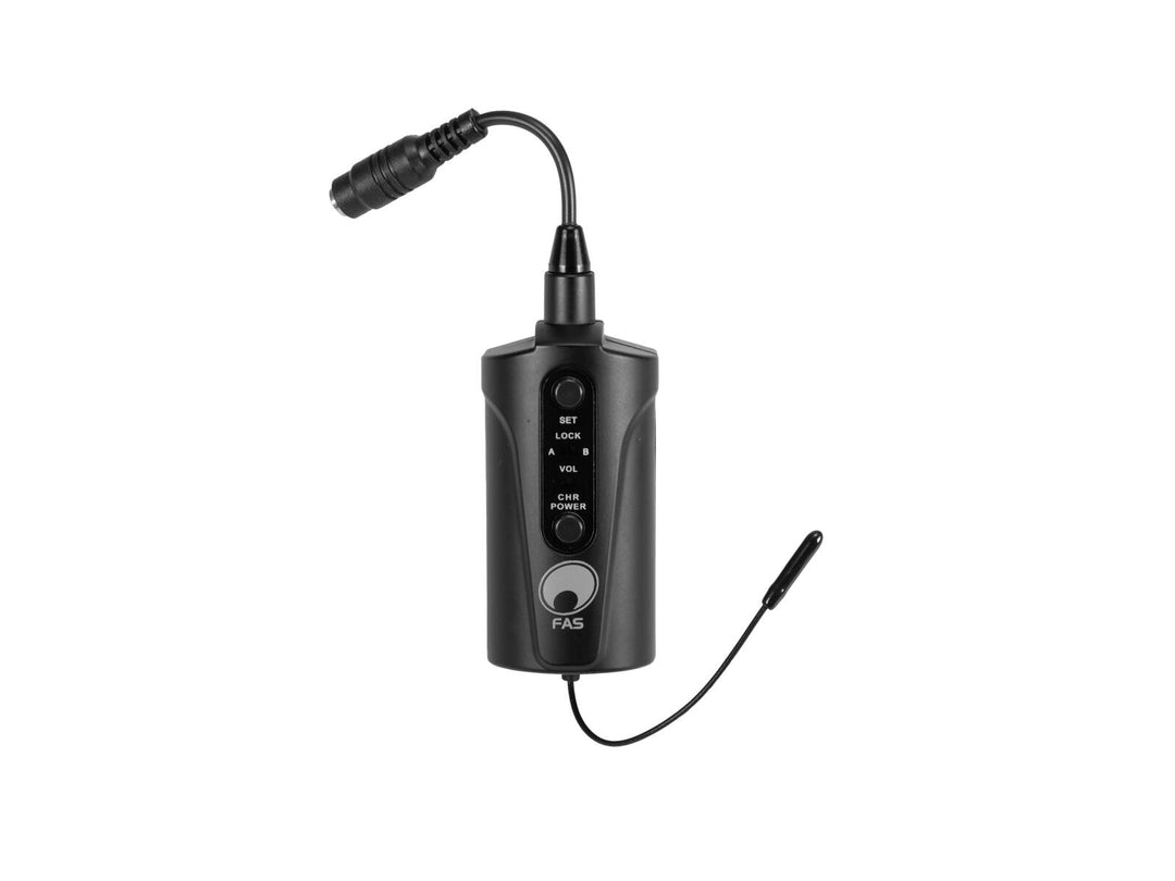 OMNITRONIC Set FAS TWO + Micrófono inalámbrico Dyn. + BP + diadema 660-690MHz