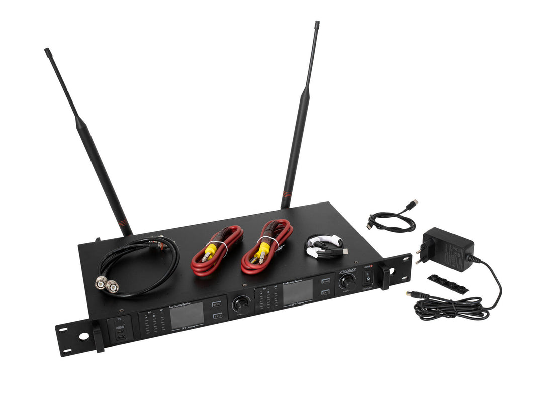 PSSO PXS TWO receptor True Diversity de 2 canales 640-690 MHz