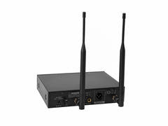 OMNITRONIC UHF-601 Sistema de micrófono inalámbrico de 1 canal 520-554 MHz