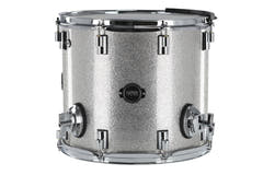 GEWA E-Drum Tom de suelo de carcasa - Silver Sparkle 14" (Silver Sparkle)