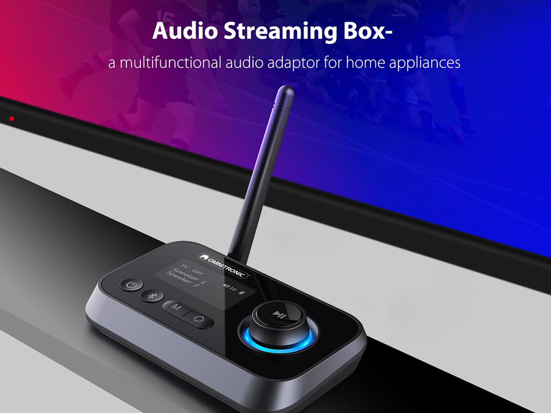 OMNITRONIC BDT-5.0 Bluetooth 5.0 Transceptor