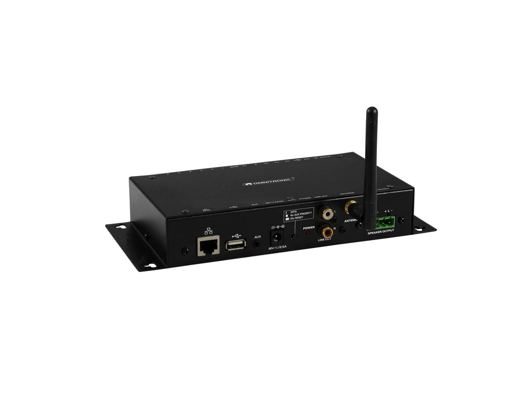 OMNITRONIC CIA-40WIFI WLAN sistema de streaming amplificador Multi-Room