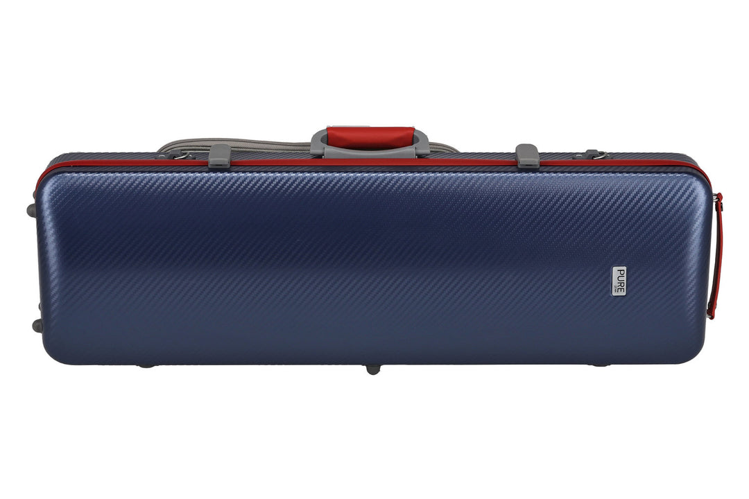 PURE GEWA Estuche de Violines Polycarbonate FUN - 4/4 - 1/2 (Blue / Black)