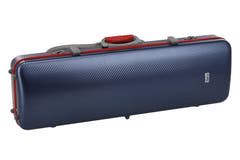 PURE GEWA Estuche de Violines Polycarbonate FUN - 4/4 - 1/2 (Blue / Black)