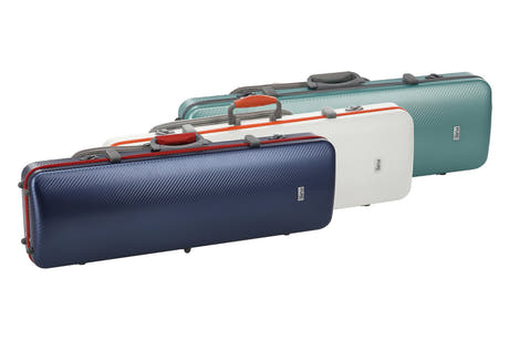 PURE GEWA Estuche de Violines Polycarbonate FUN - 4/4 - 1/2 (Blue / Black)