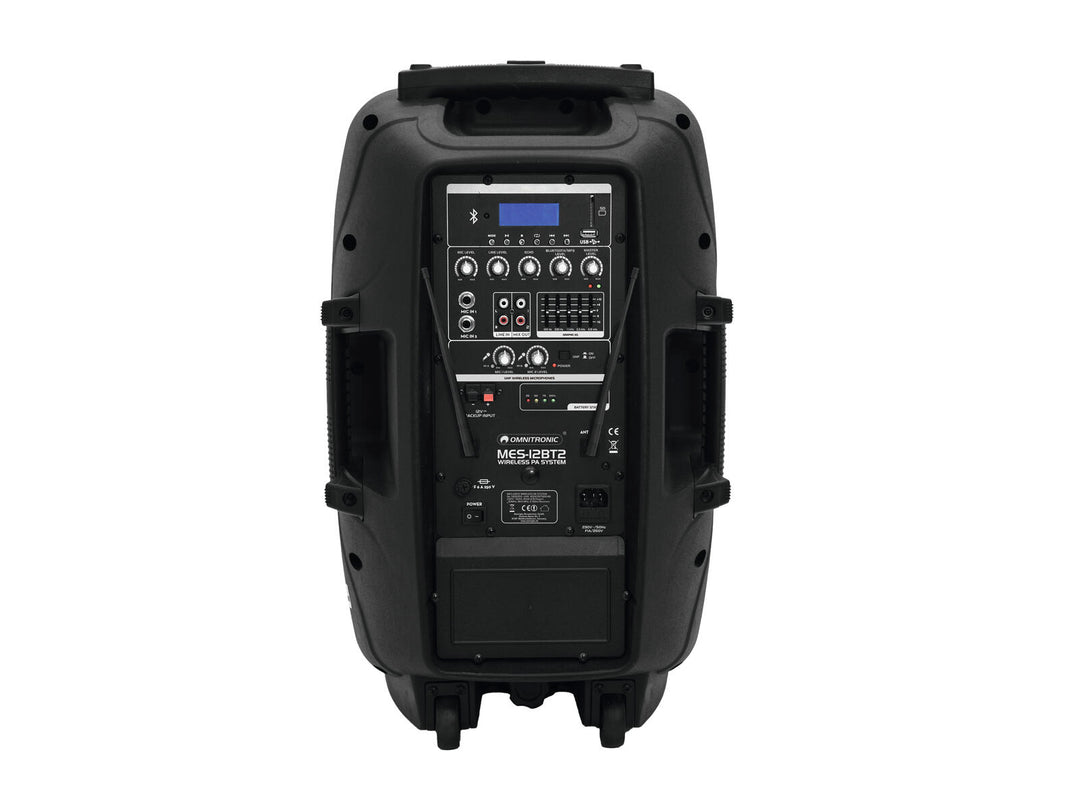 OMNITRONIC MES-12BT2 Sistema PA inalámbrico